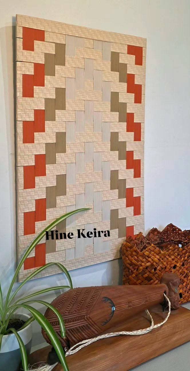 DIY KITSET STANDARD 600mm X 350mm with cream textured strips